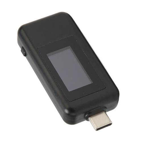 (White) USB Voltage Current Tester 4-30V 0-5.1A Digital