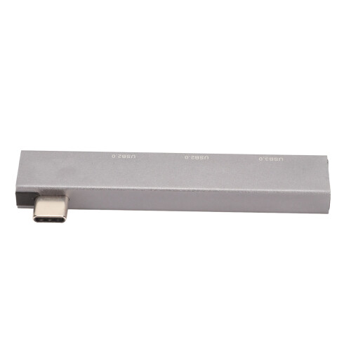 3-in-1 USB-C Docking Station USB3.0 2xUSB2.0 5Gbps Aluminum 1
