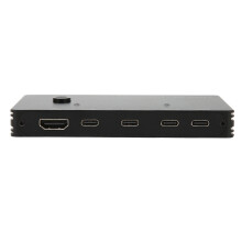 Type C KVM Switch 2 in 1 Out 10Gbps 3840x2160 30/60Hz EDID HD