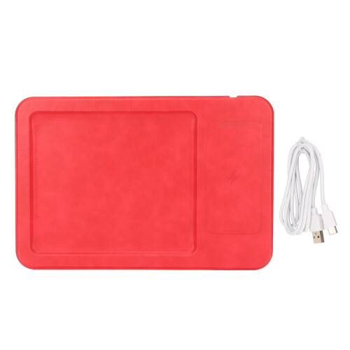 Ergonomic Charging Mouse Pad Soft Breathable Mat for Gaming Office