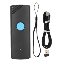 Bluetooth Barcode Scanner 3-in-1 2.4G Wireless USB Wired 1D 2D Mini