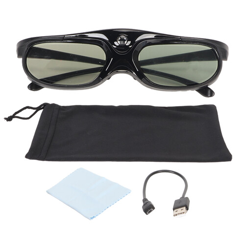Rechargeable 144Hz DLP 3D Glasses for Projectors