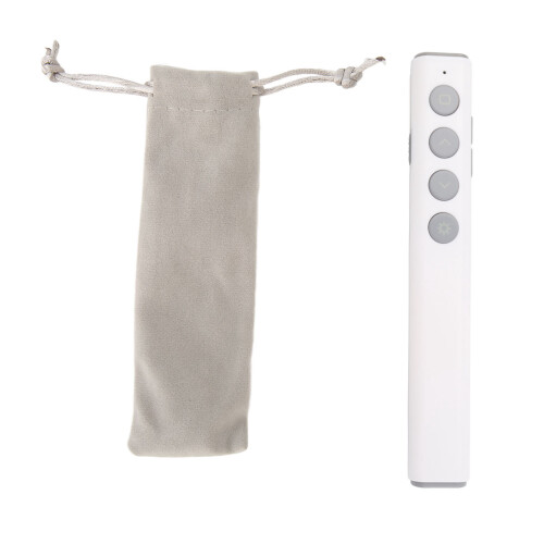 (White) Presentation Clicker 98.4ft RF 2.4GHz Wireless Remote White