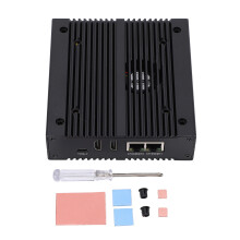 CM4 Mini Computer RPi Compute Module 4 Dual Gigabit Metal Shell