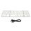 (Gray and Black) Bluetooth Keyboard Triple Fold Wireless Silver White 1