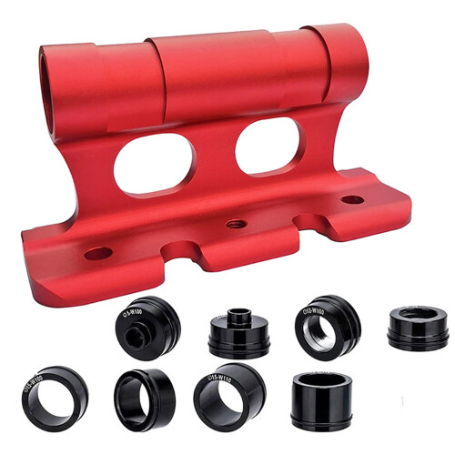 Quick-Install Front Fork Mount Rack - Durable Rust-Resistant Alloy