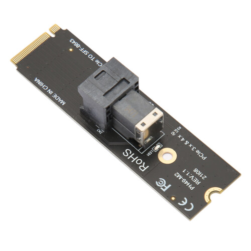 M.2 PCIe 4.0 to SFF8643 U2 Adapter with Cable 2