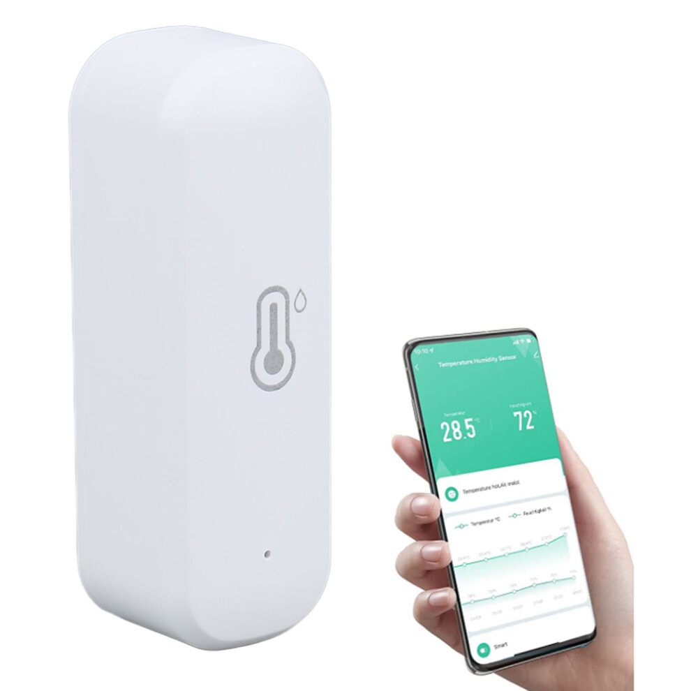Wireless Temp & Humidity Sensor: Accurate App Remote Monitoring System 9381352445871