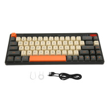 Mechanical Keyboard Hot Swappable RGB Backlit USB 2.4G Bluetooth 5.0