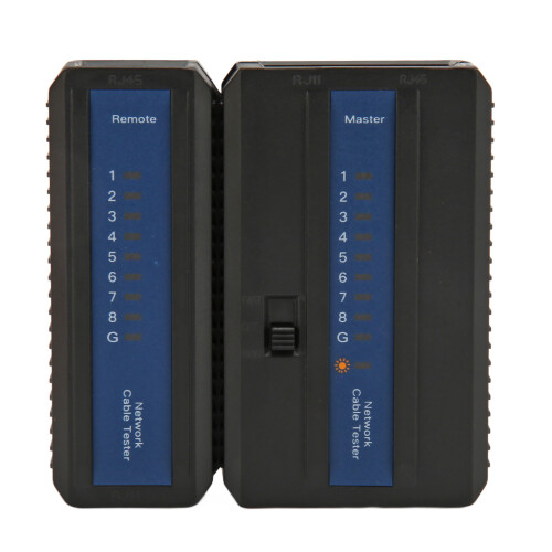 Network Cable Tester Quick/Standard Mode PoE Burn Out Proof Auto Sleep