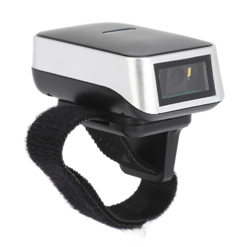 Ring Barcode Scanner 1D 2D QR Wireless Rotatable Upload Wearable 2