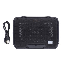 Laptop Cooling Pad Cooler Stand Adjustable Height High Speed Holder