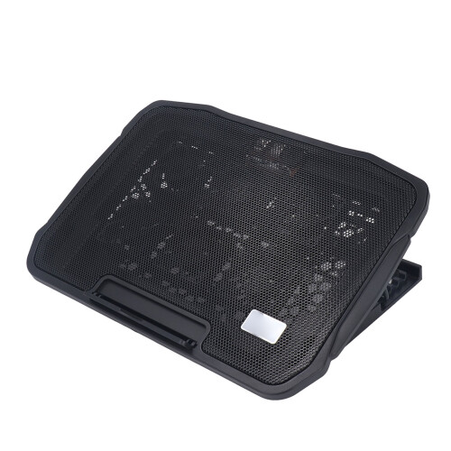 Laptop Cooling Pad Cooler Stand Adjustable Height High Speed Holder 2