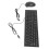 Keyboard Mouse Combo Black Waterproof 104 Keys USB Wired Gaming Office 3