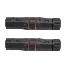 2PCS CAT6A RJ45 Female to Female IP68 Waterproof Coupler
