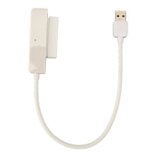 (White) USB3.0 to SATA Converter Plug and Play 2.5" HDD Adapter