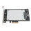 PCIe3.0 X4 to SATA U.2 Adapter for 2.5" HDD 5