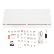 82 Keys Bluetooth 5.0 2.4G USB C Hot Swappable Gaming Keyboard