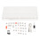 82 Keys Bluetooth 5.0 2.4G USB C Hot Swappable Gaming Keyboard 1