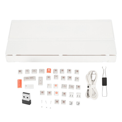 82 Keys Bluetooth 5.0 2.4G USB C Hot Swappable Gaming Keyboard