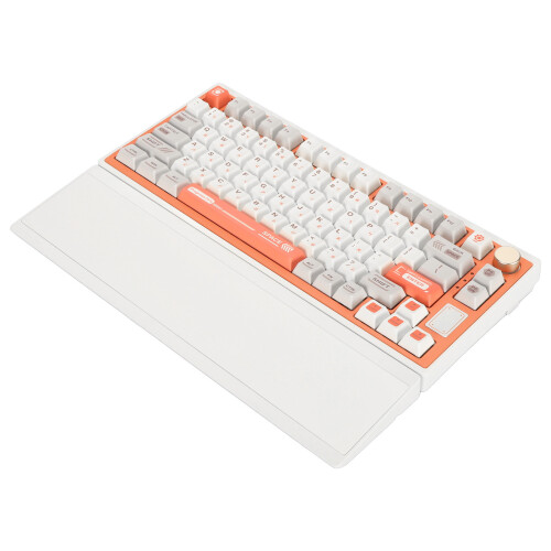82 Keys Bluetooth 5.0 2.4G USB C Hot Swappable Gaming Keyboard 1