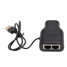 RJ45 Splitter 1 to 2 100Mbps Dual Device LAN Adapter