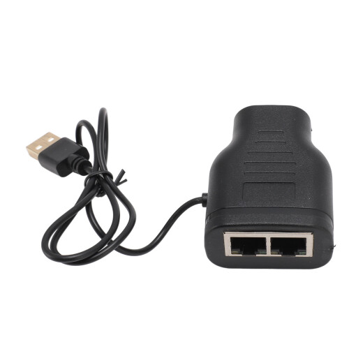 RJ45 Splitter 1 to 2 100Mbps Dual Device LAN Adapter