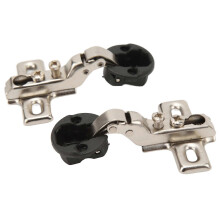2 cerniere per vetro con foro da 26 mm, mini cerniere per porta in vetro dell'armadio