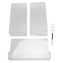 3 Tier Acrylic Keyboard Mouse Storage Rack