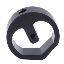 Satellite Tripod Mount Adapter 1/4in-20 Aluminum Alloy Antenna Pipe