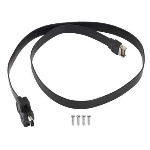 Type E to Type C Cable 20Gbps Data Transfer 0.5M