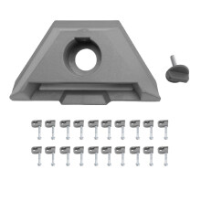 Satellite Mount Pole Adapter PC 8 Degree 21-25MM