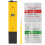 (Yellow Black) Digital PH Meter 0.0-14.0pH ABS Pen for Aquariums Lab 1