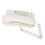Wall Mounted Wired Telephone Rebroadcast Waterproof Dustproof White 5
