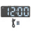 LED Alarm Clock Temperature Voice Activated Brightness Adjustable 1