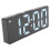 LED Alarm Clock Temperature Voice Activated Brightness Adjustable 3