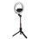 Desk Tripod Fill Light 3 Modes 5 Inch Circle Selfie Lamp Bluetooth 4