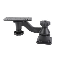 6in Swing Arm Mount Marine Grade Aluminum for Fish Finders
