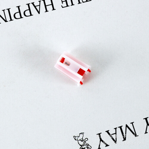 Ruby phonograph stylus aluminum rod piezoelectric red 1