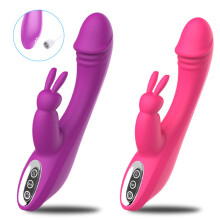 Aishia Oli Rabbit Ear Vibrator G Spot Clitoris Massage Stick Pink