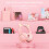 BINNUNE BW05 Wireless Gaming Headset 2.4G Bluetooth PS4 XBOX Pink 4
