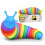 Caterpillar Vent Decompression Fidget Slug Puzzle Rainbow Mix Boxed 1