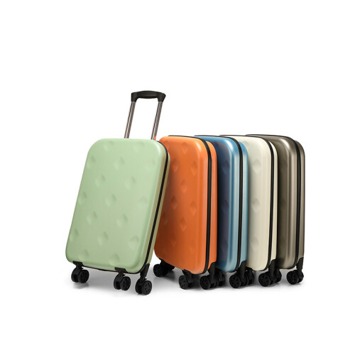 Folding Trolley Case 28in Universal Wheel Off-white