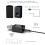 KN320 3.5mm Wireless Audio Transmitter Receiver USB BT 5.0 2 in 1 5