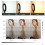 10in USB Desktop Ring Light 3 Color Modes 10 Brightness 360 Rotatable 2