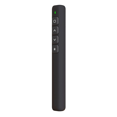 2.4G Wireless Presenter Remote with USB Receiver, Black