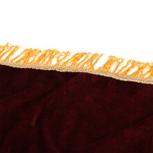 Burgundy Pleuche Tastaturabdeckung für 61/88 Tasten E-Pianos Staubdicht