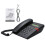 Desktop Battery-free Telephone with Caller ID Black(US) 1