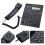 Desktop Battery-free Telephone with Caller ID Black(US) 2