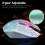 6D Optical Wired Gaming Mouse with RGB Light 4-Stage Adjustable Speed 5